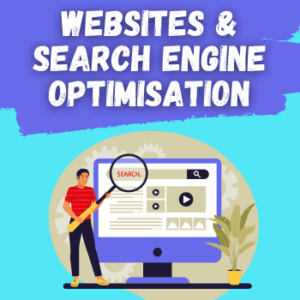 websites and SEO - search engine optimisation for Affiliate Websites - V3 Light Blue Background